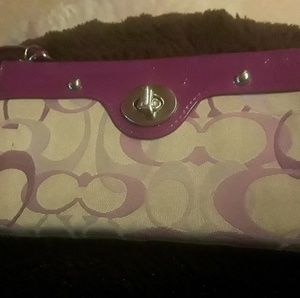 COACH wristlet